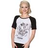 Banned - Last minute Damen TShirt - Schwarz/Weiß Product image